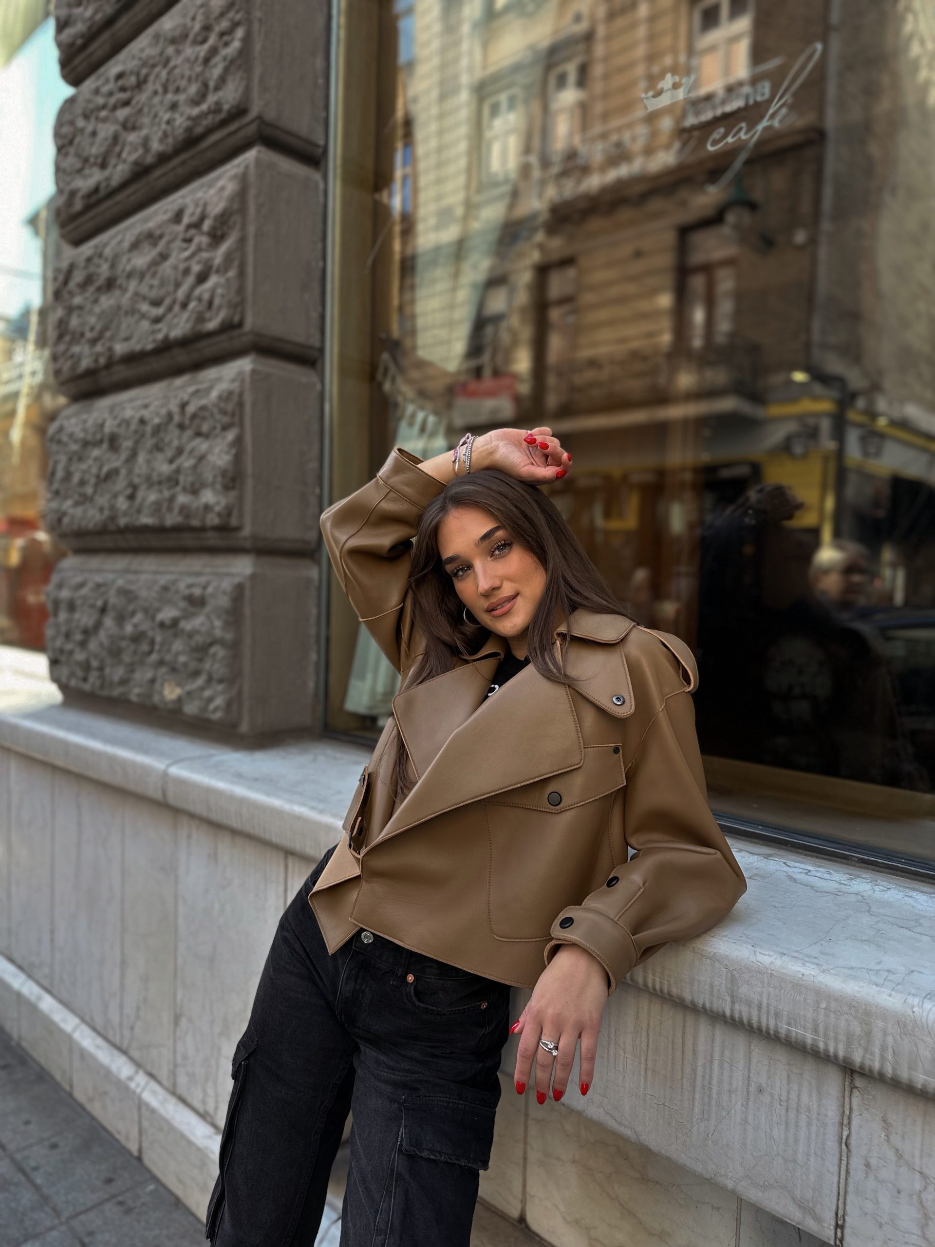 Tezza-4209 Leather Jacket - Image 1