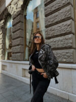 Leather Motorcycle Biker Jacket