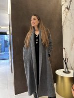 ALPACA AND WOOL COAT WITH BELT - Image 3