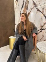 ALPACA AND WOOL COAT WITH BELT - Image 7