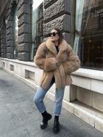 Real Fox Fur Jacket