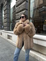Real Fox Fur Jacket - Image 2
