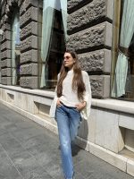 Darcy Distressed Jeans Washed Blue - Image 13