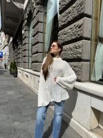 Darcy Distressed Jeans Washed Blue - Image 10