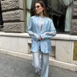 Gilian Blazer Light Blue