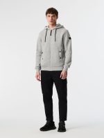 SHENO Signature Logo Hooded Sweat Jacket ALPHA TAURI - Image 4