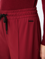 PRISM  Wide Leg Track Pants in Dark Berry ALPHA TAURI - Image 3
