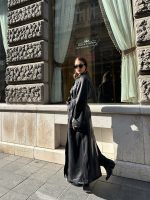 Grained Leather Coat - Image 4