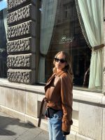 Tanned Vegetable Leather Jacket - Image 3