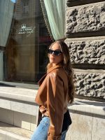 Tanned Vegetable Leather Jacket - Image 7