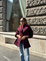 Goatskin Suede Jacket