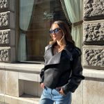 Grained Leather Jacket