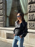 Grained Leather Jacket