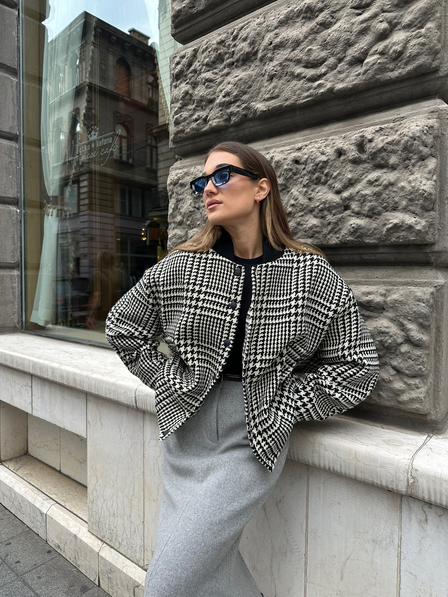 IMG_9272 BOMBER JACKET DIANA BY ERIKA CAVALLINI - Image 1