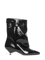 Miriam Ankle Boots in Black Naplak - GISEL MOIRE