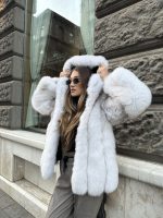 Real Fox Fur Jacket - Image 5