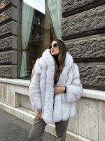Real Fox Fur Jacket