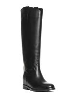 Yasmin Black Calfskin Boots - GISEL MOIRE - Image 3