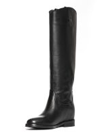 Yasmin Black Calfskin Boots - GISEL MOIRE - Image 4