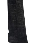 Lory Black Suede Boots - GISEL MOIRE