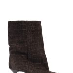 Dana Ankle Boots in Dark Brown Suede - GISEL MOIRE