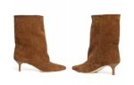 Dana Ankle Boots in Arabica Suede - GISEL MOIRE - Image 3
