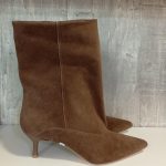 Dana pointed-toe kitten-heel ankle boots - GISEL MOIRE