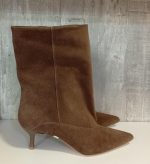 Dana pointed-toe kitten-heel ankle boots - GISEL MOIRE