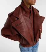 BIKER LEATHER JACKET - Image 4