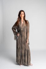 Federica Tosi snakeskin-print pussy-DRESS