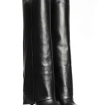 Emily Black Calfskin Boots