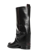Manchester Biker in burgundy removed calfskin - Image 5