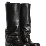 Manchester Biker in burgundy removed calfskin